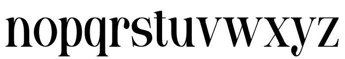 Zugili Font LOWERCASE