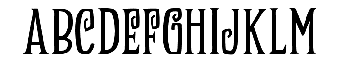 Zukones Regular Font UPPERCASE