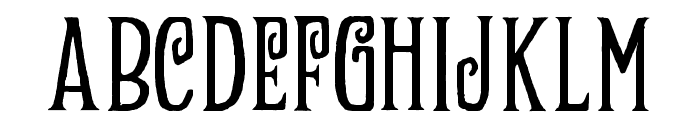 Zukones Rough Regular Font UPPERCASE