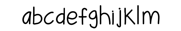 Zumurda Font LOWERCASE