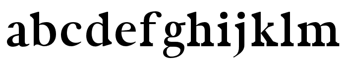 Zural regular Font LOWERCASE