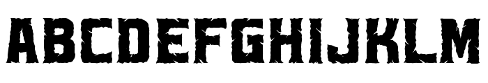 Zurig Grunge Font LOWERCASE