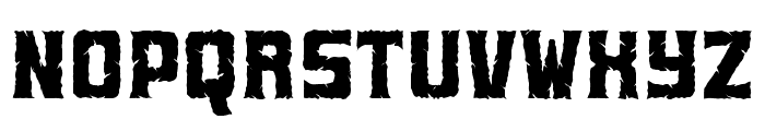 Zurig Grunge Font LOWERCASE