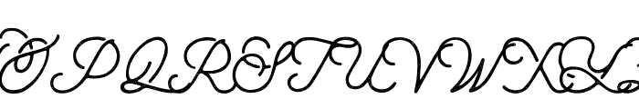 aaleyah-normal-stamp Font UPPERCASE