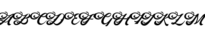 abine-Regular Font UPPERCASE