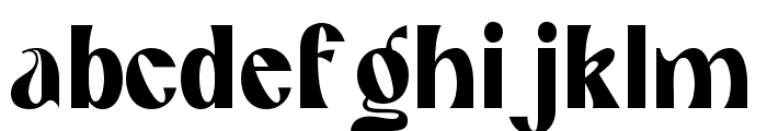 abington-Bold Font LOWERCASE