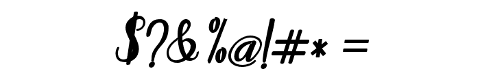 adalinescript-BoldItalic Font OTHER CHARS
