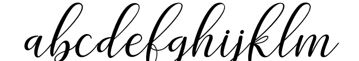 adalinescript-Italic Font LOWERCASE