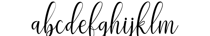 adalinescript-thin Font LOWERCASE