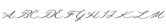 adellisa Regular Font UPPERCASE
