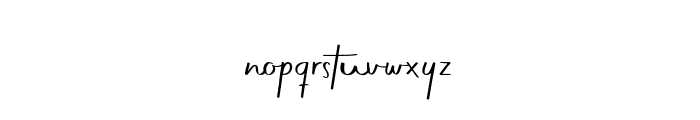 adhittama Font LOWERCASE