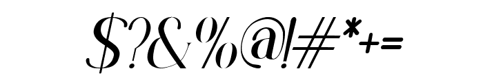 adhiyasa italic Regular Font OTHER CHARS