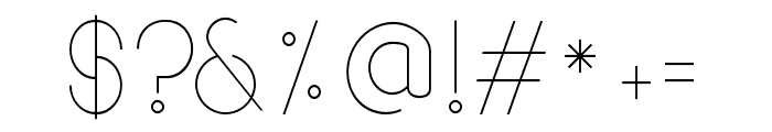 adige-Regular Font OTHER CHARS