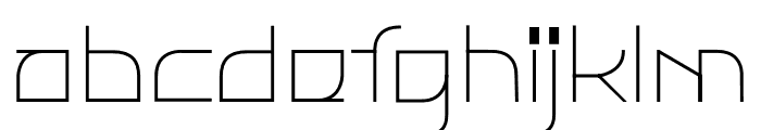 ahonde Font LOWERCASE