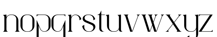 aimstesa Font LOWERCASE