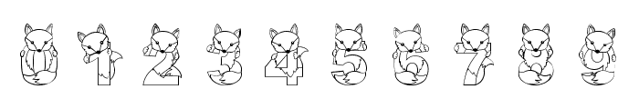 aisne-alphapals-fox Font OTHER CHARS