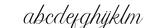 akayla-Regular Font LOWERCASE