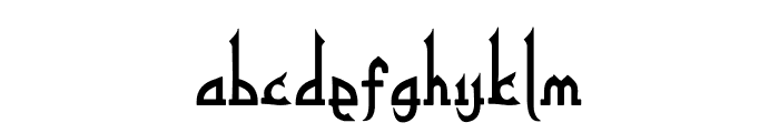 al Qadisiyah Font LOWERCASE