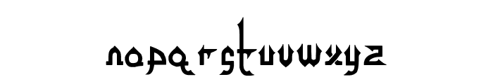 al Qadisiyah Font LOWERCASE