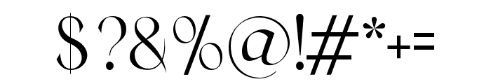 alletha-Regular Font OTHER CHARS