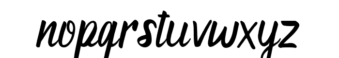 aluna-Regular Font LOWERCASE