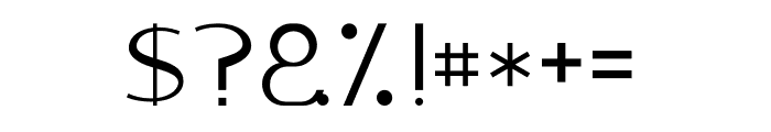 ambada Font OTHER CHARS