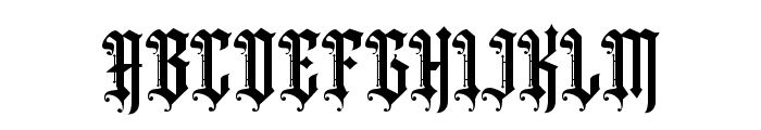 amorphous-Regular Font UPPERCASE