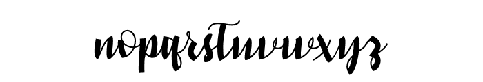 amstein Font LOWERCASE