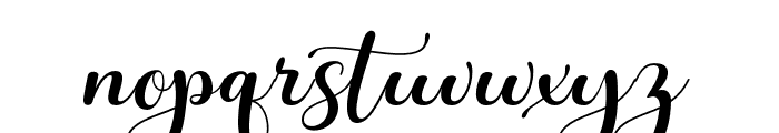 amsterria Font LOWERCASE