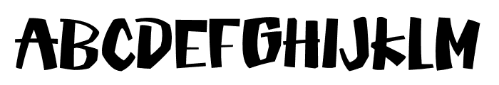 analogous Font UPPERCASE