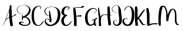 anchak Font UPPERCASE