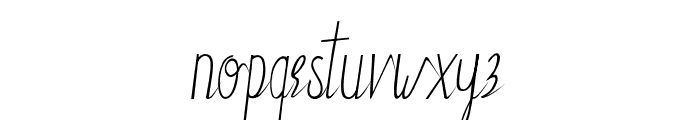 andeskut Font LOWERCASE