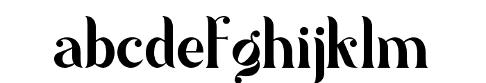 anoginer Font LOWERCASE