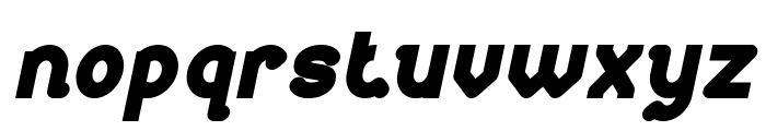 antariksa Bold Italic Font LOWERCASE