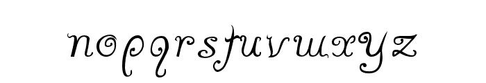 arca-Regular Font LOWERCASE