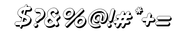 arematfontshadow-Italic Font OTHER CHARS
