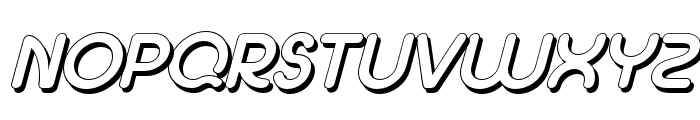 arematfontshadow-Italic Font UPPERCASE