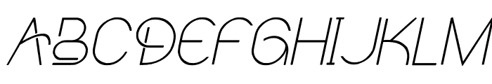 artaron Italic Font LOWERCASE