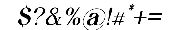 asimilates-ThinItalic Font OTHER CHARS