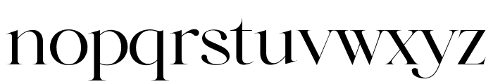 asterina-Regular Font LOWERCASE