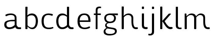 athen pro Light Font LOWERCASE