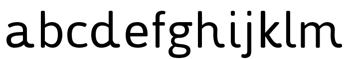 athen pro Regular Font LOWERCASE