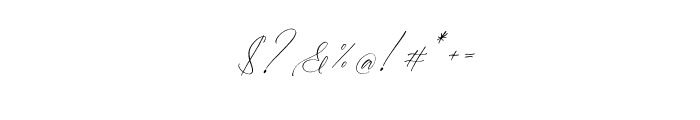 athena modern Italic Font OTHER CHARS