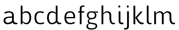 athenpro-Light Font LOWERCASE