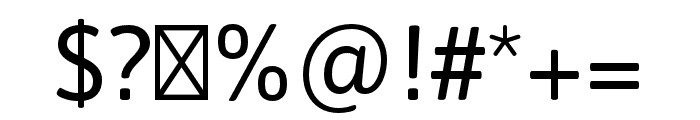 athenpro-Regular Font OTHER CHARS