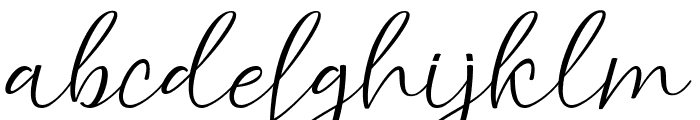 atlantic Script Font LOWERCASE