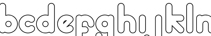 badjang Font LOWERCASE