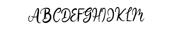 barely Font UPPERCASE