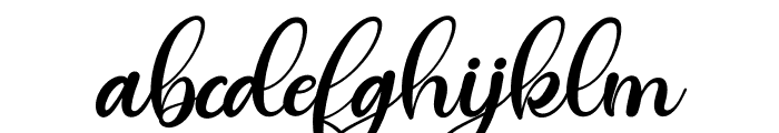 baritta Italic Font LOWERCASE