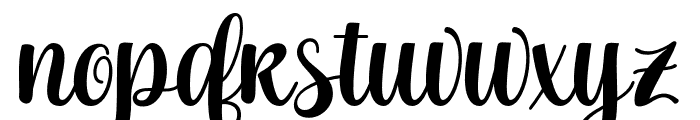 beautyspring Font LOWERCASE